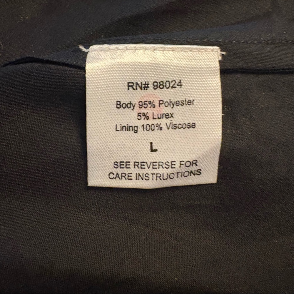 Love the Label Anthropologie Stunning Black Print Bohemian Dress! New! Large - Picture 12 of 15